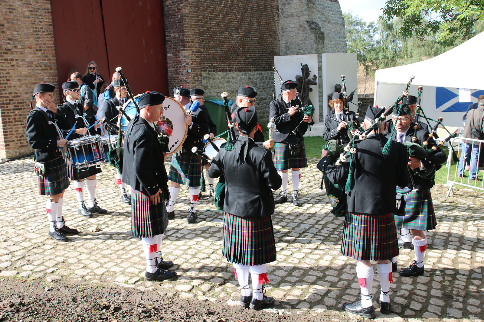Scottish Days, Hougoumont (Waterloo)
